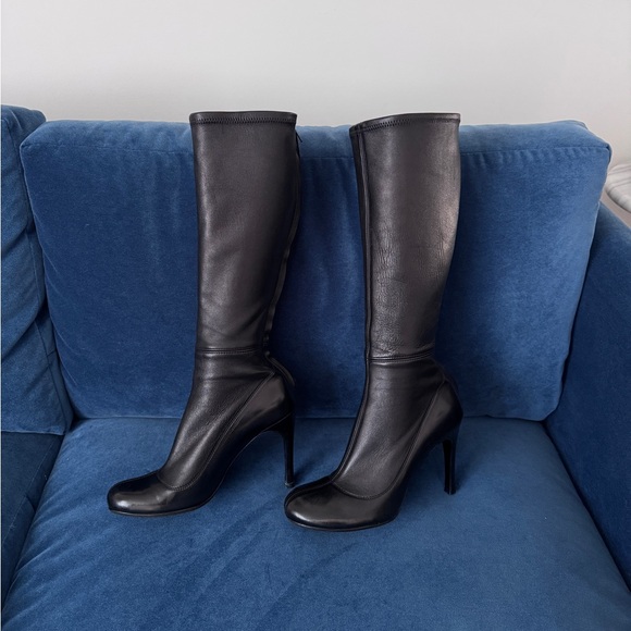 Pedro Garcia Shoes - Pedro Garcia Women’s‎ Black Leather Tall boots Size 38